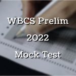 WBCS Mock Test 2022