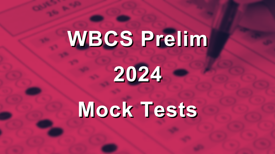 wbcs mock test 2024